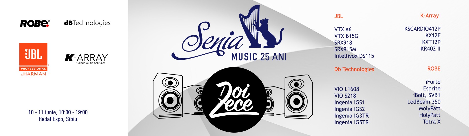 Senia la DOI ZECE 2026 - Cea mai mare socializare din domeniul audio